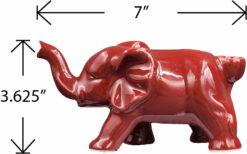 Shop elephant novelty pipe - red color in australian