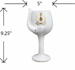 Shop 420 Vineyards - Roast & Toast Ceramic Wine Glass pipe in australian