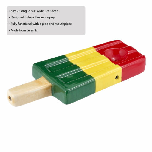 Shop Rasta Ice Pop Pipe in australian