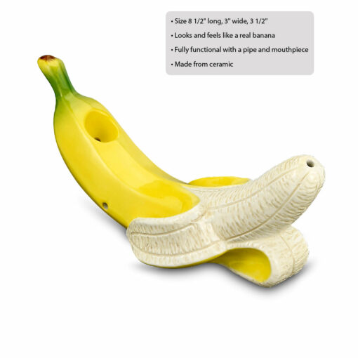 Shop Banana Pipe - Curvy Tropical Fruit Pipe in australian