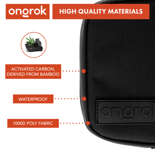 Shop Ongrok Carbon-lined Wallets with Combination Lock V 2.0 | 3" Sizes (Small, Medium, Large) in australian