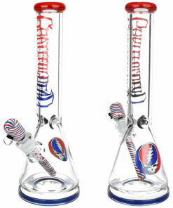 Shop Grateful Dead x Pulsar "Liberty Beaker" Water Pipe - 15.75" / 14mm F in australian