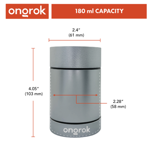 Shop Ongrok Aluminum Metal Storage Jar in australian