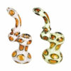 Shop Laid Back Leopard Stand Up Bubbler Pipe - 7"/Colors Vary in australian