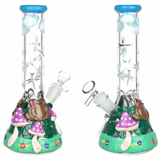 Shop Froggy Friend Fun-guy Beaker Water Pipe | 10" | 14mm F in australian