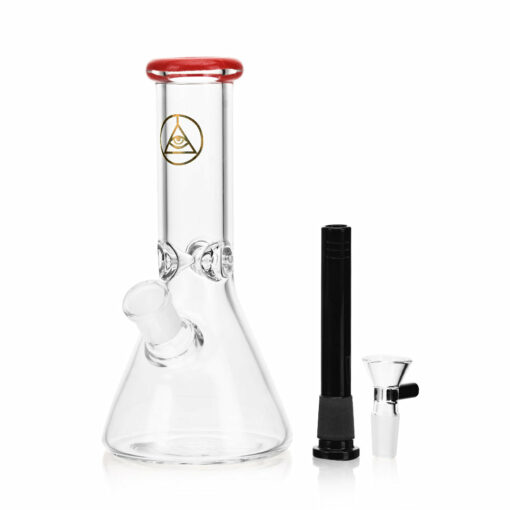 Shop Ritual Smoke - Daily Driver 8" Beaker w/ American Color Accents - Crimson in australian