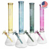 Shop Phoenix Rising Metallic Top Beaker Water Pipe-18"/14mm F/Clrs Vry in australian