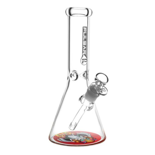 Shop Pulsar Psychedelic Beaker Bong in australian