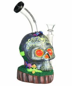 Shop Pulsar Voodoo Skull Water Pipe - 9"/14mm F in australian