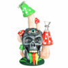 Shop Pulsar Rainbow Puking Skull Water Pipe - 9.5"/14mm F in australian