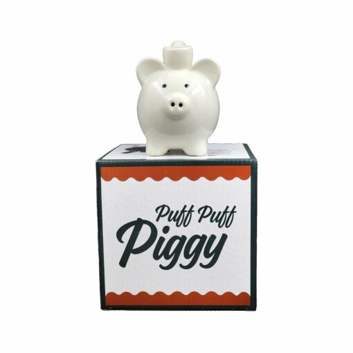 Shop Pig Novelty Pipe - White Color in australian