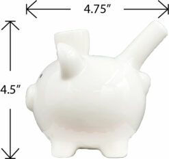 Shop Pig Novelty Pipe - White Color in australian