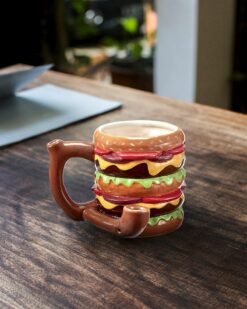 Shop Cheeseburger pipe mug from gifts by Fashioncraft® in australian