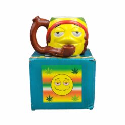 Shop Rasta Emoji Mug Pipe in australian