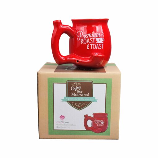 Shop Premium Roast & Toast Mug - Red in australian