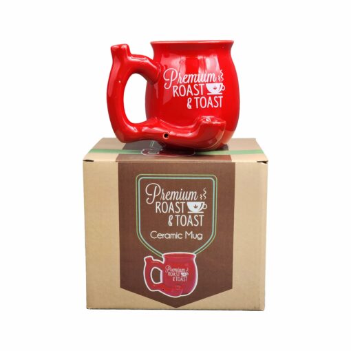 Shop Premium Roast & Toast Mug - Red in australian