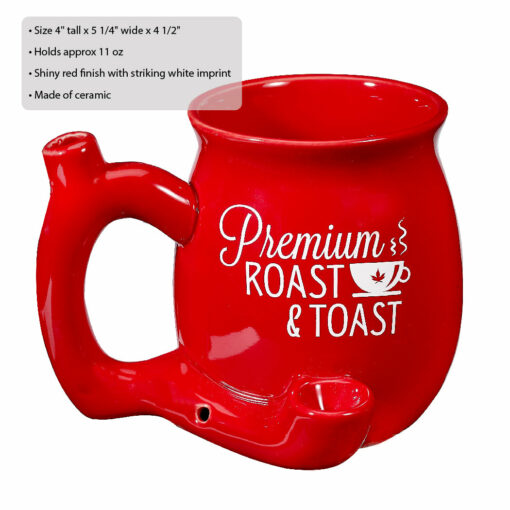 Shop Premium Roast & Toast Mug - Red in australian