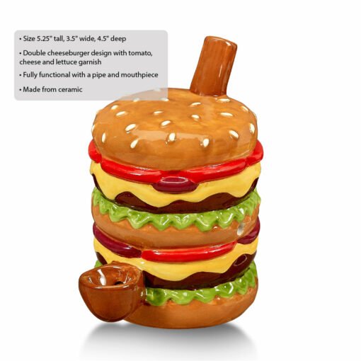 Shop Cheese Burger Pipe in australian