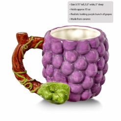 Shop Grapes Pipe Mug in australian