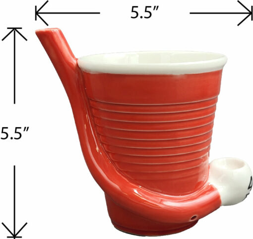 Shop Beer Pong Pipe Mug in australian