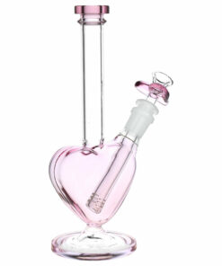 Shop The Heart Grows Fonder Glass Water Pipe - 9.25