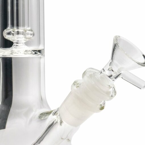 Shop LA Pipes Single or Double Showerhead Perc Beaker Bong in australian