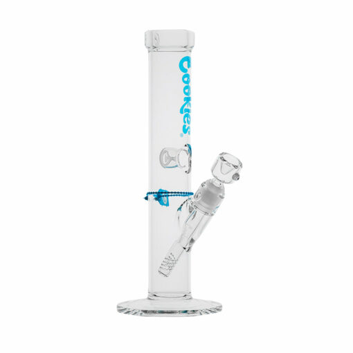 Shop Cookies Original Straight Tube Glass Water Pipe | 13.25" | 14mm F in australian