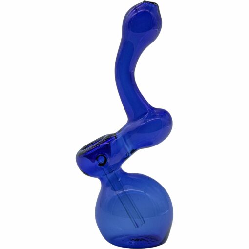 Shop LA Pipes "Sherbub" Glass Sherlock Bubbler Pipe (Various Colors) in australian