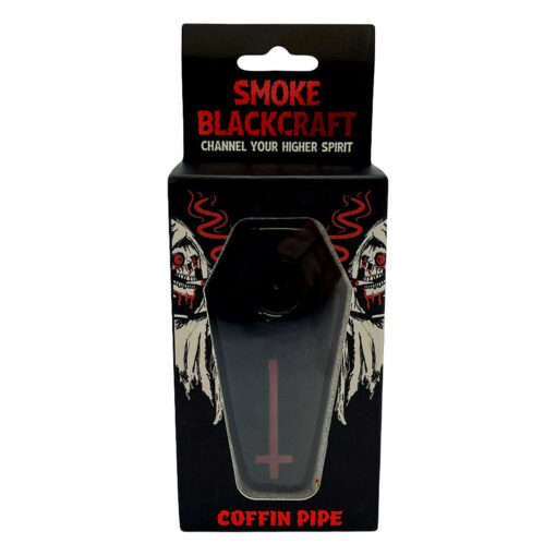 Shop Smoke BlackCraft Coffin Glass Hand Pipe | 3.25" in australian