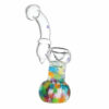 Shop Kaleidoscopic Orbs Bubbler Pipe | 6.75" in australian