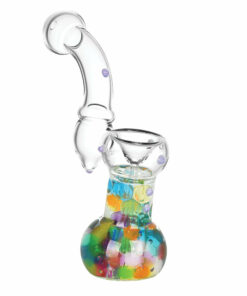 Shop Kaleidoscopic Orbs Bubbler Pipe | 6.75" in australian