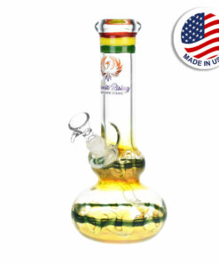 Shop Phoenix Rising Bubble Base Water Pipe - 9"/Colors Vary in australian