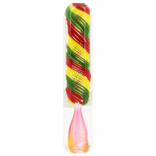 Shop LA Pipes The "Rasta Twister" Chillum Pipe in australian