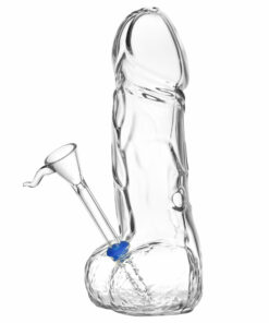 Shop Glass Phallus Water Pipe - 7.5" in australian