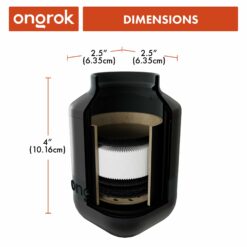 Shop Ongrok Personal Air Filter with Replaceable Cartridges in australian