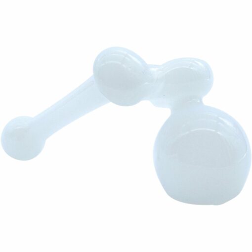 Shop LA Pipes "Ivory Sidecar" Glass Sidecar Bubbler Pipe in australian