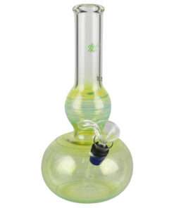 Shop Glowfly Glass Bubble Base Bong in australian