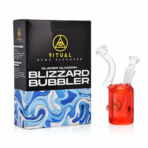 Shop Ritual Smoke - Blizzard Bubbler - Red in australian