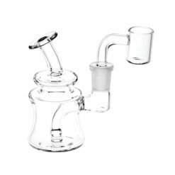 Shop Clear Glass Mini Dab Rig in australian