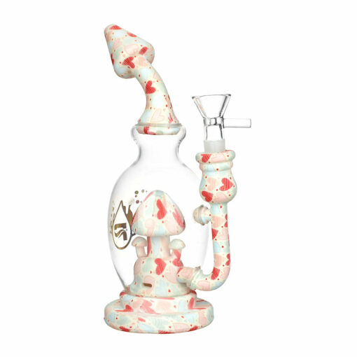 Shop Pulsar Shroom Celebration Water Pipe | 8" | 14mm F in australian