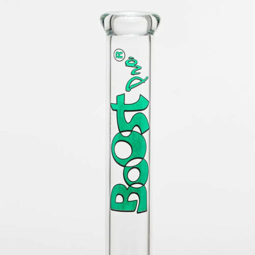 Shop Boost | 17" Green Beaker Base Glass Water Pipe in australian