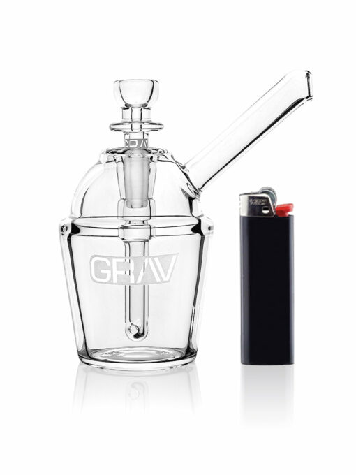 Shop GRAV® Slush Cup Pocket Bubbler - Clear in australian