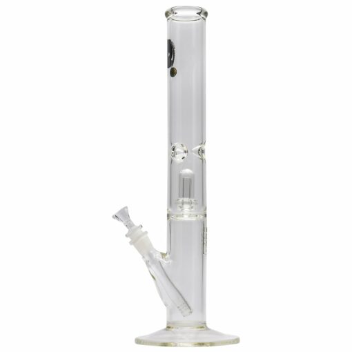 Shop LA Pipes Thick Glass Straight Showerhead Perc Bong in australian