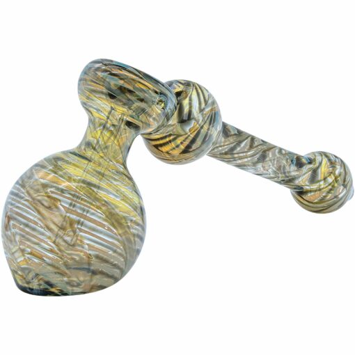 Shop LA Pipes "Full Rake" Fumed Hammer Bubbler Pipe (Various Colors) in australian