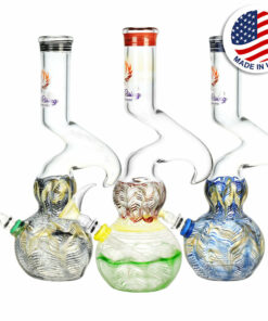 Shop Phoenix Rising Bubble Base Water Pipe w/ Hook - 12"/Colors Vary in australian