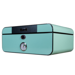 Shop Art Deco Teal Humboldt Humidor in australian