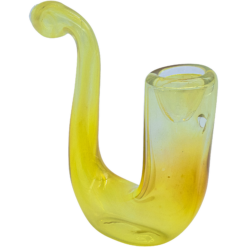 Shop LA Pipes "Calabash" Fumed Glass Sherlock in australian