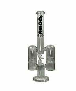 Shop Daze Glass - 14" Rocket Ship Dual Showerhead Perc Glass Water Pipe in australian