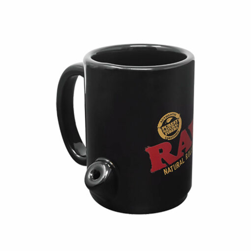 Shop RAW Wake Up & Bake Up Ceramic Cone Mug - 10oz in australian