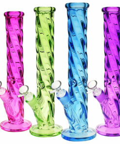 Shop Slick Spiral Straight Tube Water Pipe -13.5" in australian